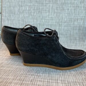 Ralph Lauren Denver Oxfords shoes suede leather size 8